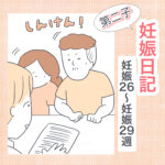 妊娠日記【26〜29週】